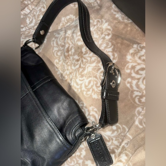 Authentic black leather soho bag - Picture 4 of 5